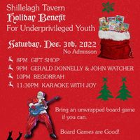 HOLIDAY BENEFIT at SHILLELAGH TAVERN