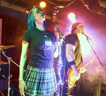 MEGHAN AND DAMIAN ON STAGE AT FONTANA'S Yale Goodman Photography
