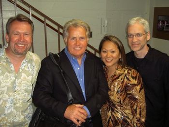 Martin Sheen, Jeff Peabody, Tony Axtell & me
