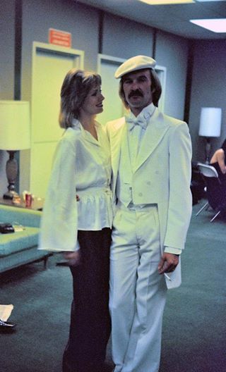 Bruce & Peggy Backstage at the Disney New Year's Eve Broadcast, 1976
