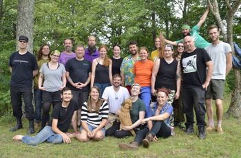 2015 Wild Earth Vegan Permaculture Design Course: graduating class
