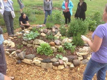 Herb Spiral @ The Resiliency Institute
