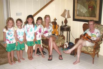 Daughter, Sheila and Peter Granddaughters/dancers: Chloe, Aibreann, Katherine and Lauren
