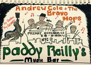 Paddy Reilly's Gig Poster
