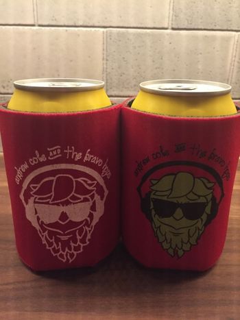 Bravo Hops Beer Koozies! "The must-get stocking stuffer for 2017!"
