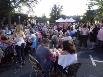 Summer Concert Series Packed street in Bronxville for the Summer Concert 9/15
