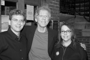 Sean Grissom, Bobby Stewart & Marcy Drexler 10/13/2004 photo: Sandy Hechtman
