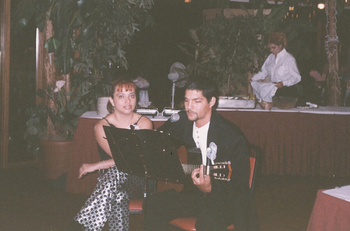 Saul Lopez Music images y Nataly Octubre del 2001, St. Petersburg, Florida
