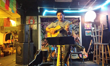 Saul Lopez Music images en agosto del 2015 Presentacion en Tampa
