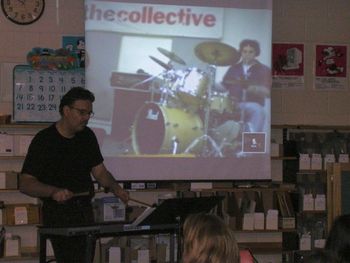 ALIVE Project Performance A live videoconference performance at a school in Toronto.
