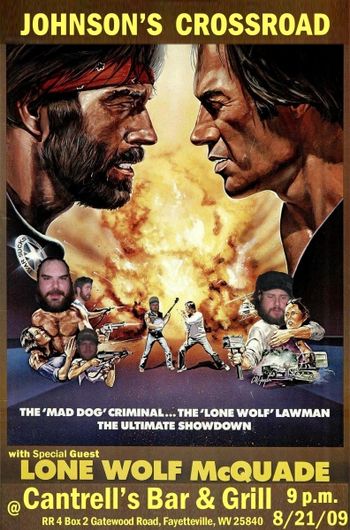 Johnson's Crossroad with Lone Wolf McQuade Poster
