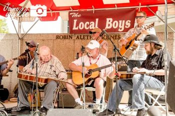 Tut Taylor & Friends - The Two Flat Pickers photo by Jaime Wykle
