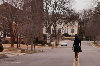 Walking in destiny.  The color version.
