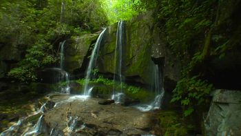Virginia Hawkins Falls In the Jocassee Gorges, Pickens County, SC

