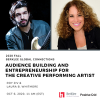 Audience Building & Entrepreneurship for the Creative Performing Artist