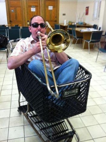 2012_borpr_basket 2012 Berklee in Puerto Rico. Making use of the communal shopping cart.
