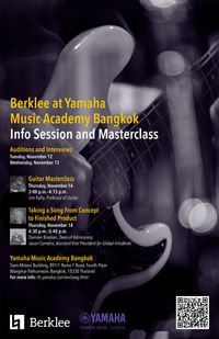Berklee at Yamaha Music Academy Bangkok