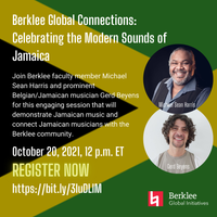 Berklee Global Connections: Celebrating The Modern Sounds of Jamaica