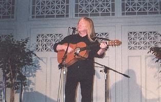 Larry Norman in San Antonio Father of Gospel rock and maybe first rapper
