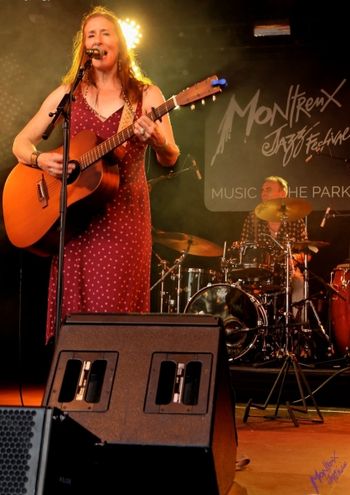 Beth live in montreux, Jost Müller on drums Montreux Jazz Festival, July 2018. photo by obcreation.ch
