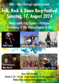 folk, rock and dance festival burg-festival