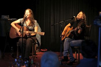 with Suzie Candell at ESSE Musicbar, Winterthur, Switzerland. photo by Patrick Frischknecht
