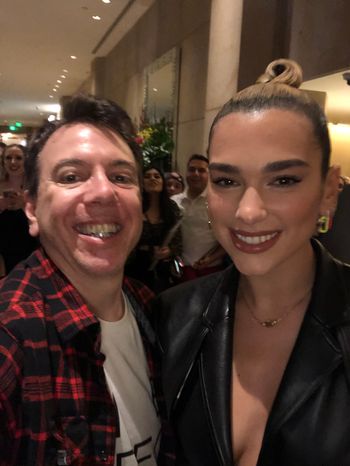 Grammys 2020: Joseph Pagano, Dua Lipa
