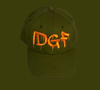 Army Green & Orange IDGF Strap Back