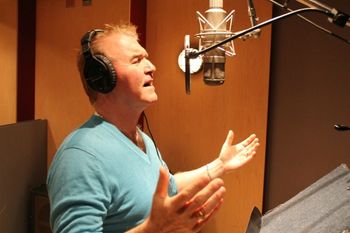 Ken Recording In The Studio
