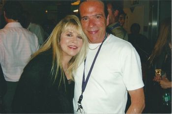 With Stevie Nicks
