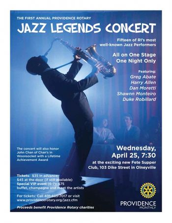 RI Jazz Legends Concert
