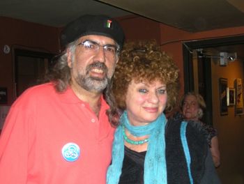 Peace through Culture with Palestinian-American poet-artist Farid Bitar, NYC 2009
