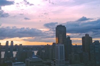 "Just the way you look tonight" View on the Hudson river at sunset NYC Photo by Carmela Tal Baron © summer 2014
