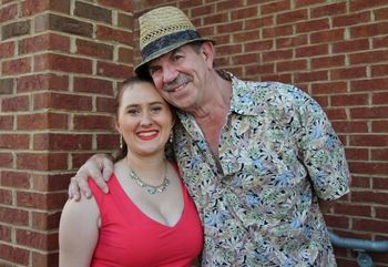 Southland Jamboree Opening Show 2016 Samantha and good friend Richard Rodgers
