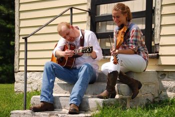 Fun at Shaker Village of Pleasant Hill Will Padgett and Samantha Cunningham
