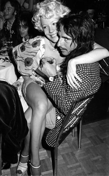 Pamela Des Barres w/ Alice Cooper
