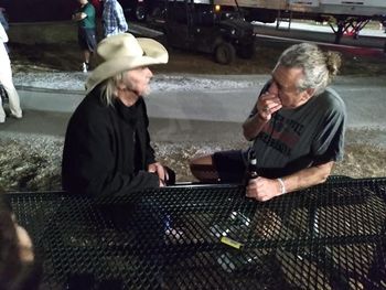 Jerry Miller with Robert Plant
