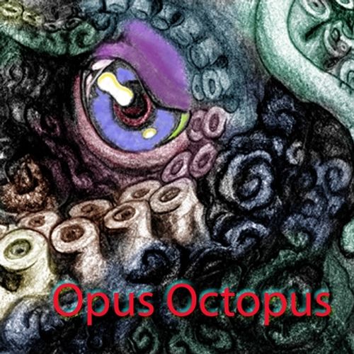 Opus Octopus - sketch by Willard Snow, colorization by R. Graves