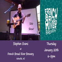 Stephen Evans at the French Broad River Brewery