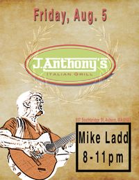 Mike Ladd at J. Anthony's Italian Grill