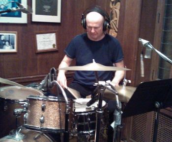 Cliff Hackford in session - Plutonium at M&I Recording Studios, NYC
