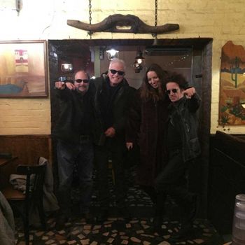at Panchito's on MacDougal St. with Willie Nile and friends
