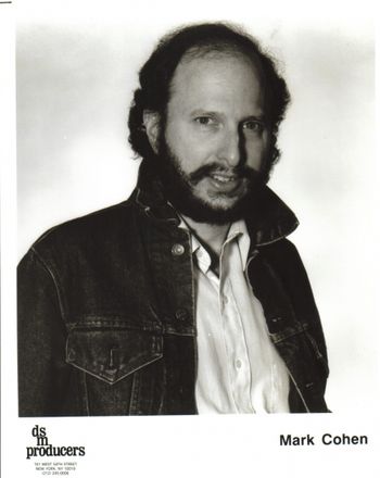 Mark Cohen press photo Mark Cohen press photo late 1980s
