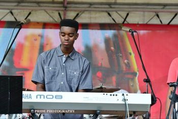 Joshua David at Jazz In The Park  2015

