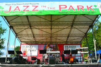 Joshua David at Jazz In The Park(4)  2015
