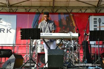 Joshua David at Jazz In The Park(2)  2015
