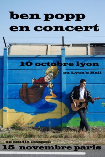 ben_popp_en_concert Affiche concert Ben Popp
