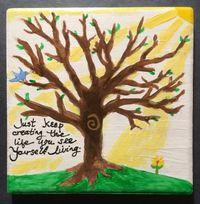 Inspiring Tile - Tree of Life