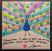 Inspiring Tile - Peacock (Pink)