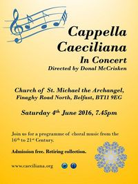 CAPPELLA CAECILIANA IN CONCERT